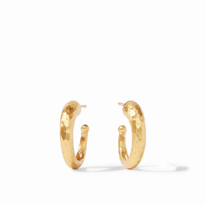 Hammered Hoop-Gold SM