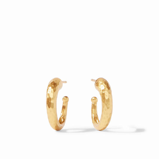 Hammered Hoop-Gold SM