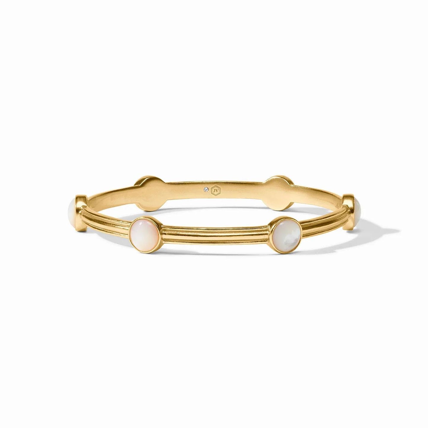 Essex Stone Bangle Mother of Pearl