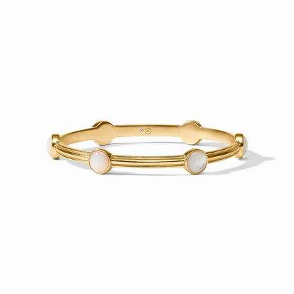 Essex Stone Bangle Mother of Pearl