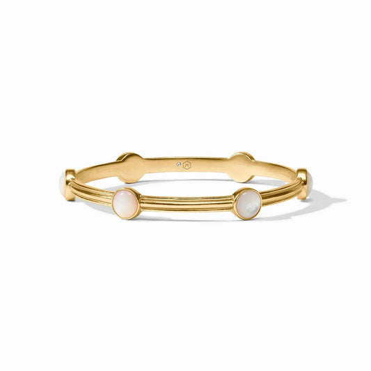 Essex Stone Bangle Mother of Pearl