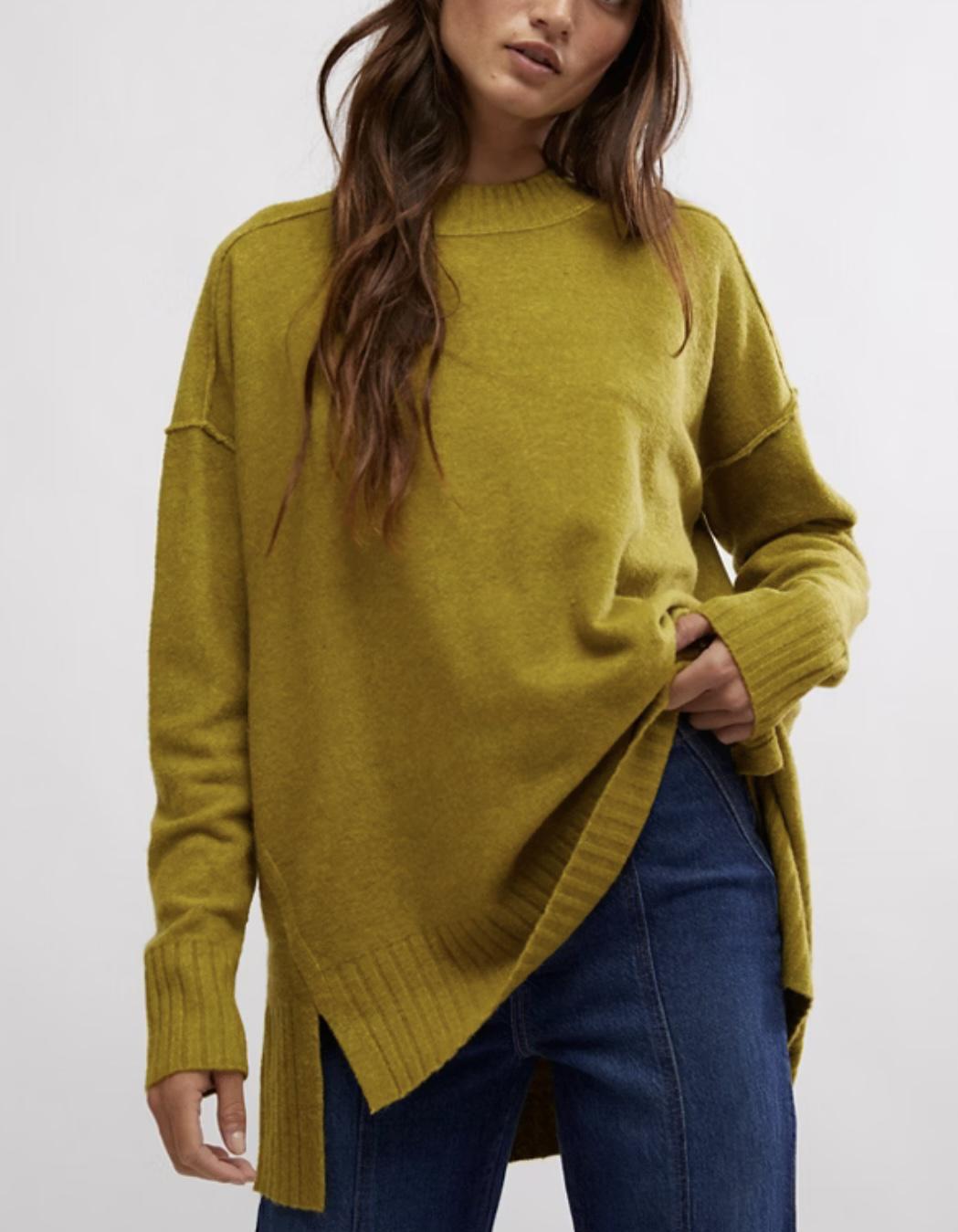 Phoebe Pullover- Avocado Oil