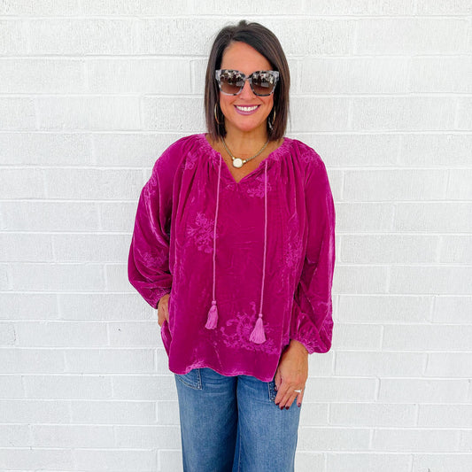 Rhea Blouse Berry