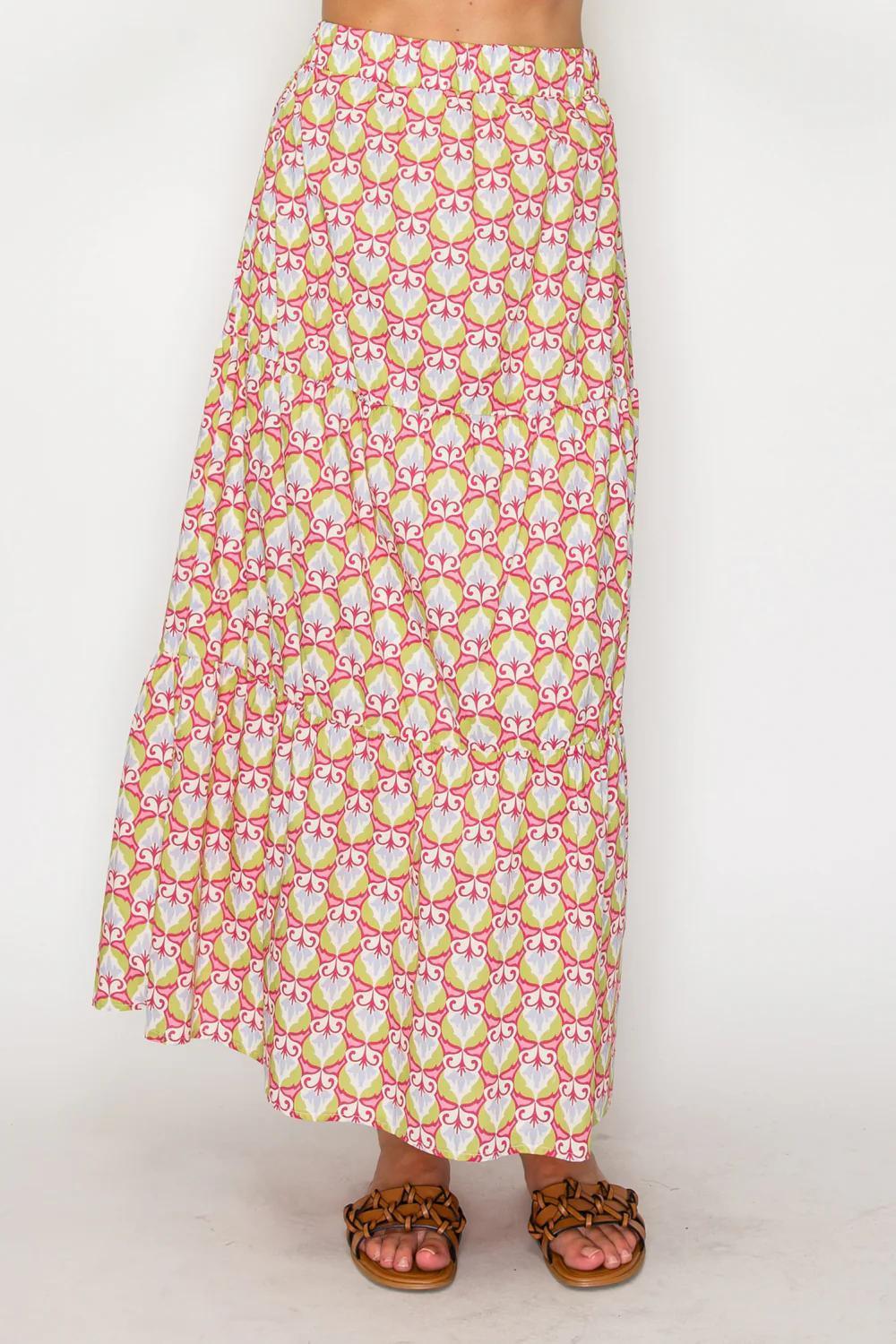 Mythic Petals Maxi Skirt