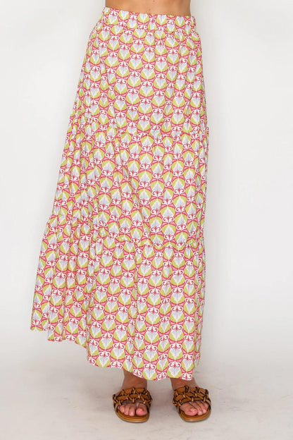 Mythic Petals Maxi Skirt