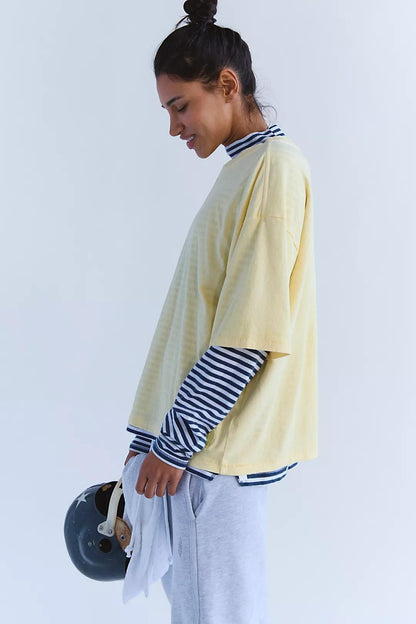 Tackle Tee- Sunlit Yellow