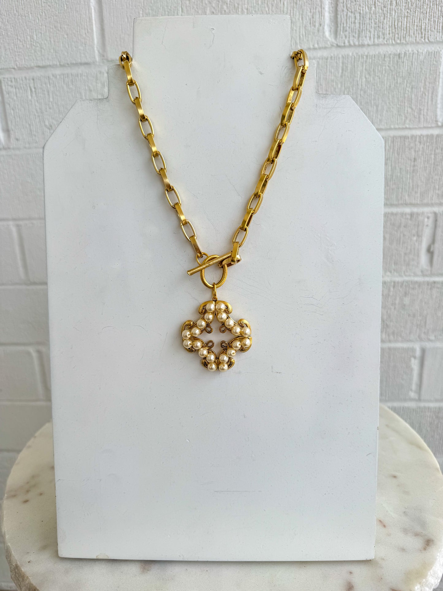 Pearl Filigree Necklace