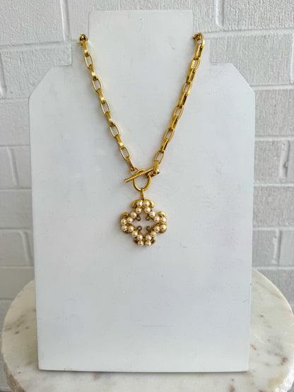 Pearl Filigree Necklace