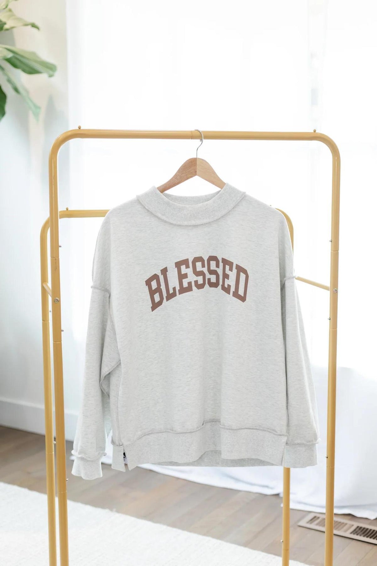 Reversible Thankful/Blessed-Grey