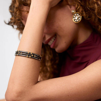 Julie Vos Tribeca Stacking Bangle-Mixed