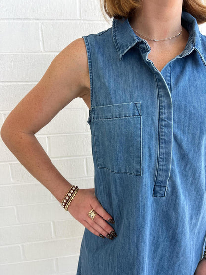 Denim shirt Dress