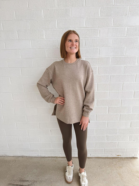 Spanx AirEssentials Brushed Crew-Burch