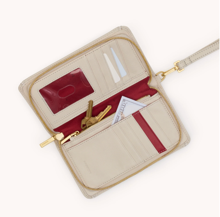 Hammitt Bryant Wallet- Catamaran Cream