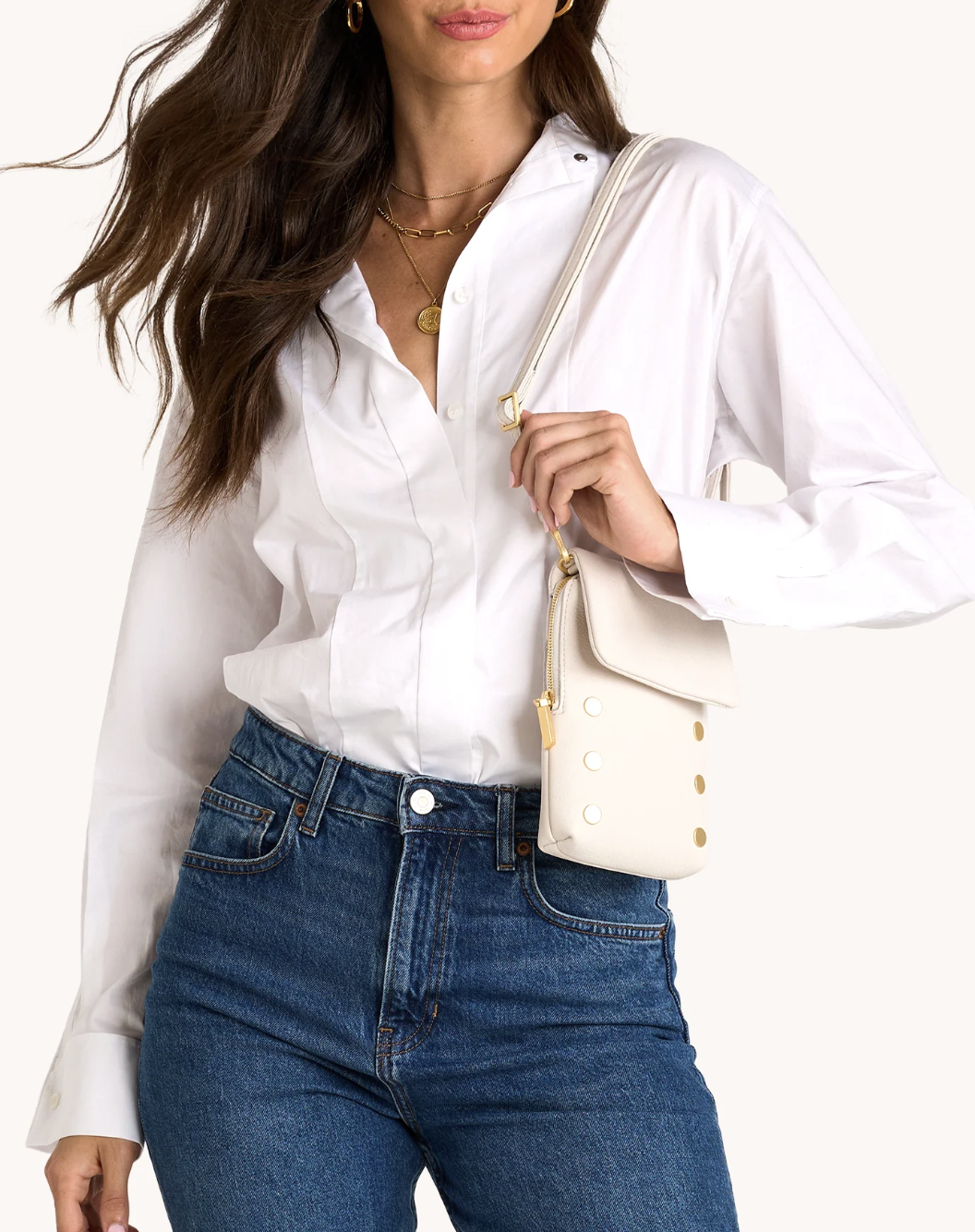 Hammitt VIP Mobile-Calla Lily White