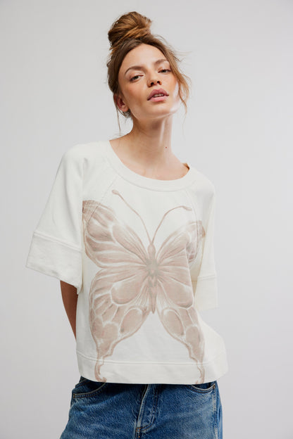 Free People Dahlia Pullover- Tofu