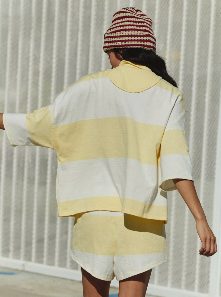 Retro Rugby Set- Yellow Combo