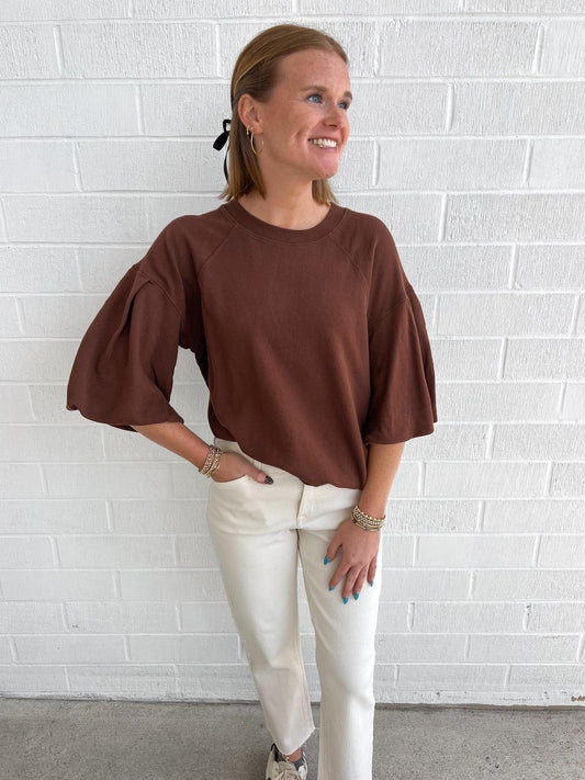 Dear John Matteo Sweatshirt- Cappuccino