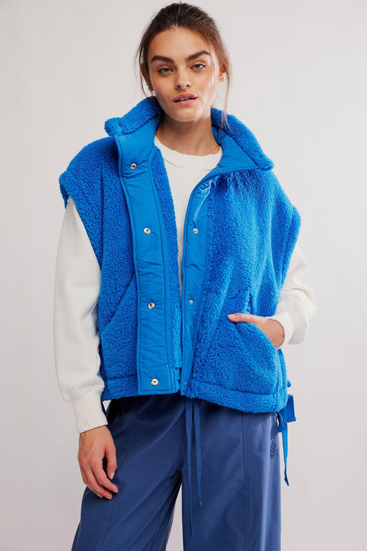 Scout It Out Vest- Light Cobalt