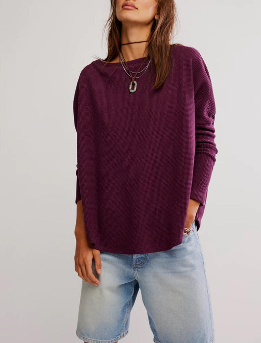 Latte Blues Thermal- Choc Grape