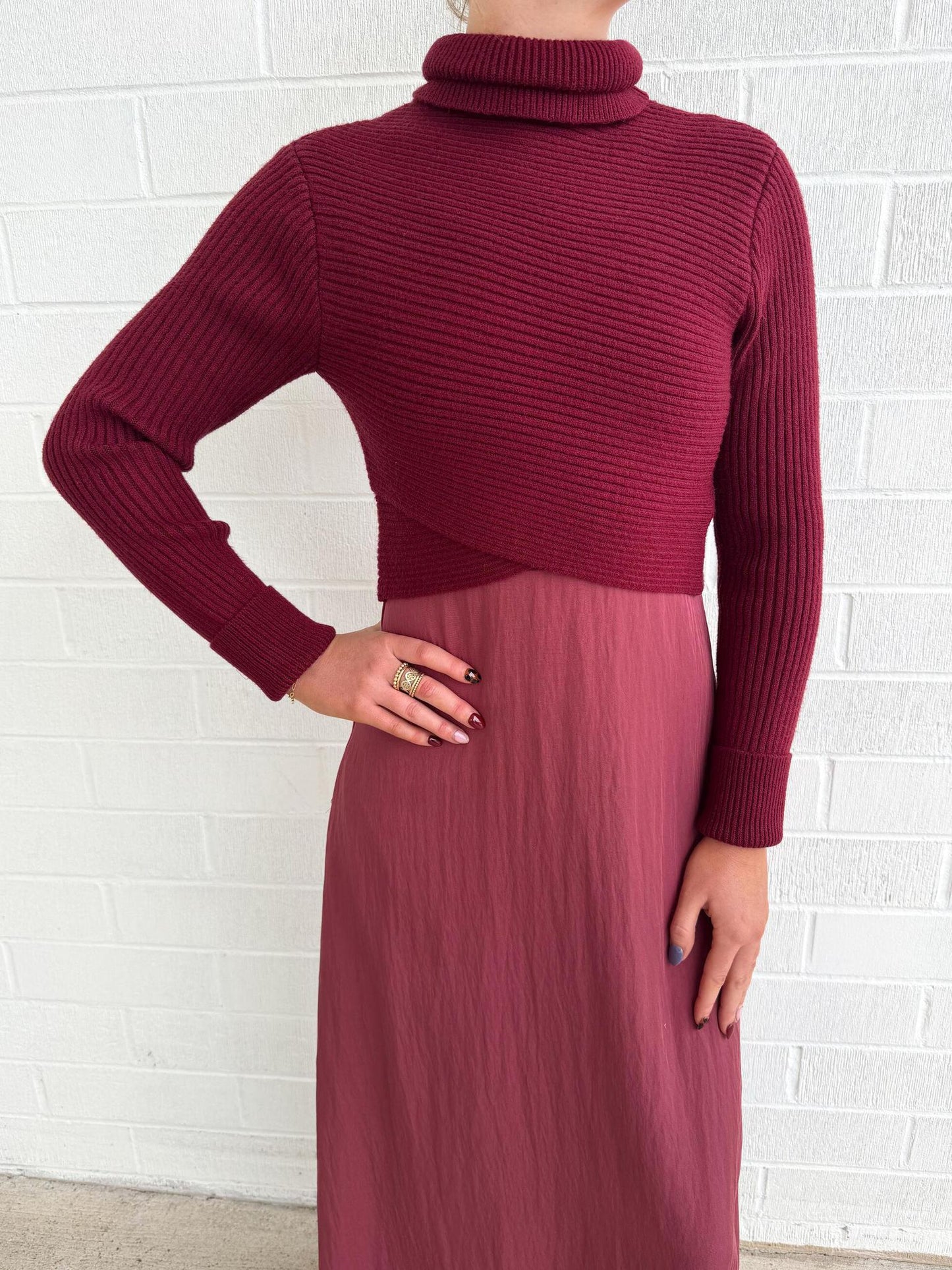 Brooks Dress and Sweater Set
