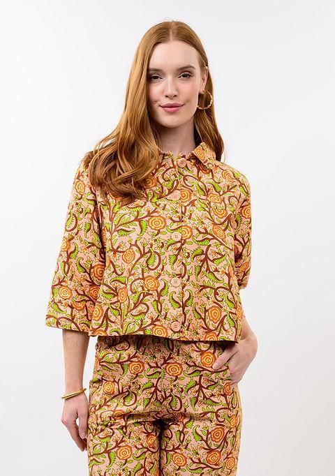 Peach Rose Swing Jacket