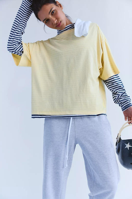 Tackle Tee- Sunlit Yellow