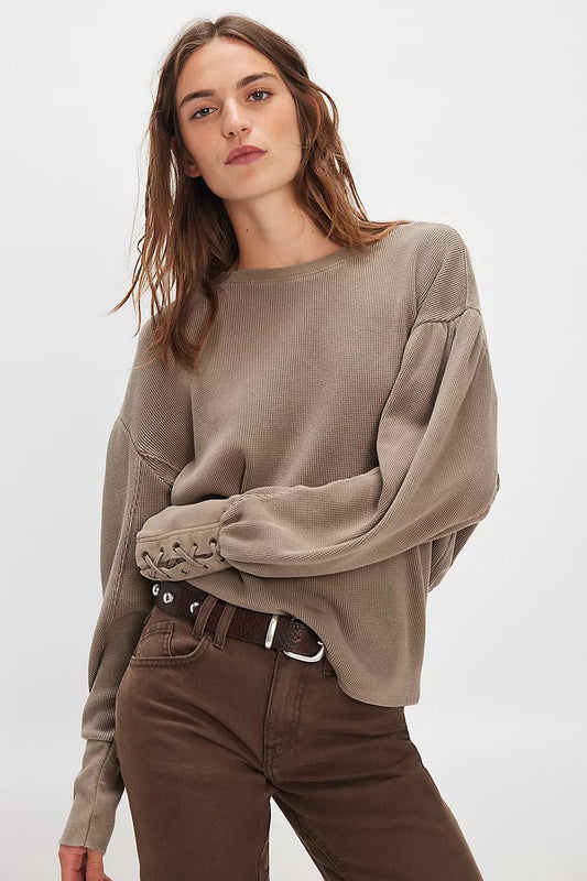 Free People Lapis Cuff- Fossil Dune