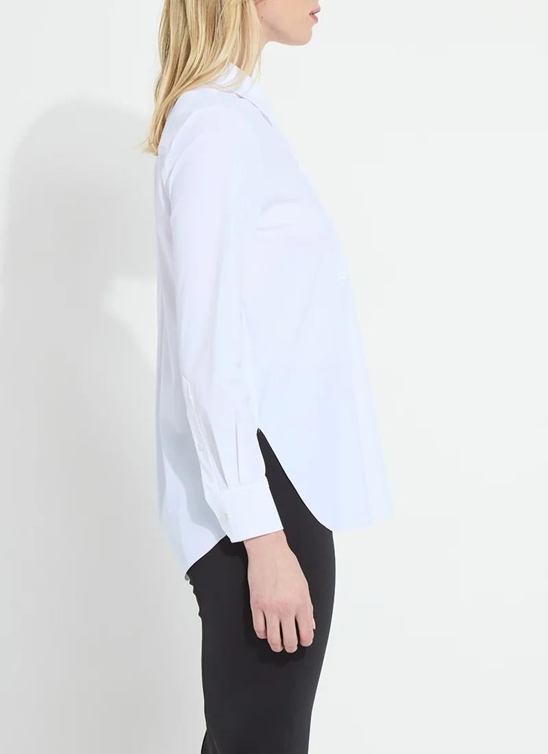 Lysse Schiffer Button Down- White