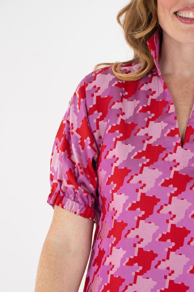 Emily McCarthy Poppy-Houndstooth