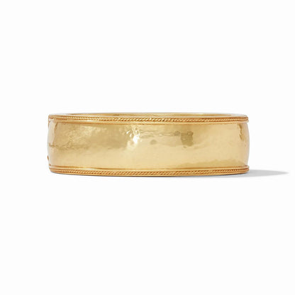 Cannes Statement Hinge Bangle-Gld