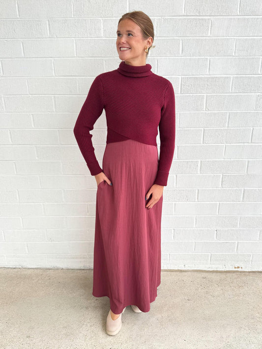 Brooks Dress and Sweater Set