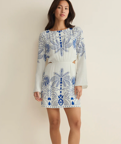 Tahina Palm Dress