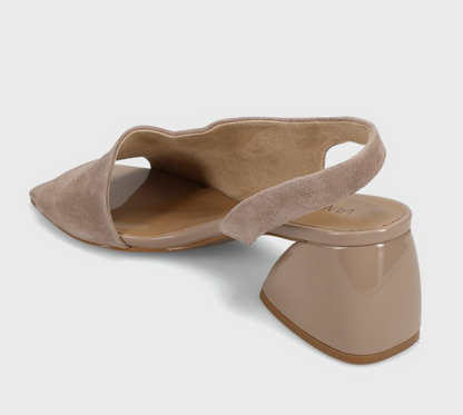 Vaneli Molke Heel- Truffle Suede