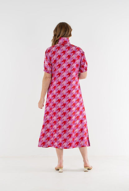 Emily McCarthy Poppy-Houndstooth