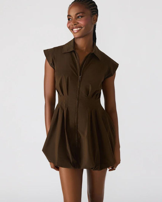 Steve Madden Dyanne Dress- Espresso