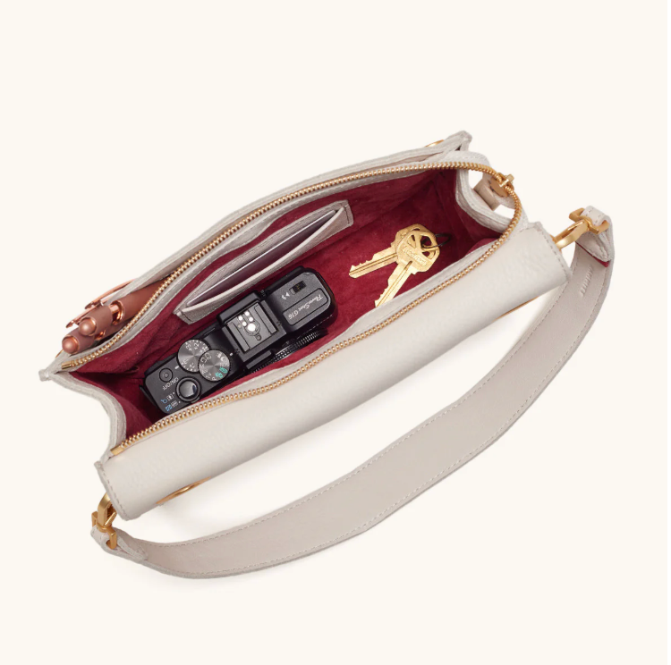 Hammitt Montana Clutch SM Callla Lily White