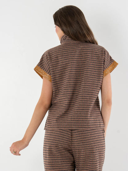 Poppy Pullover- Tweed