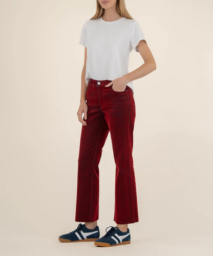 KUT Kelsey Denim- Red Velvet