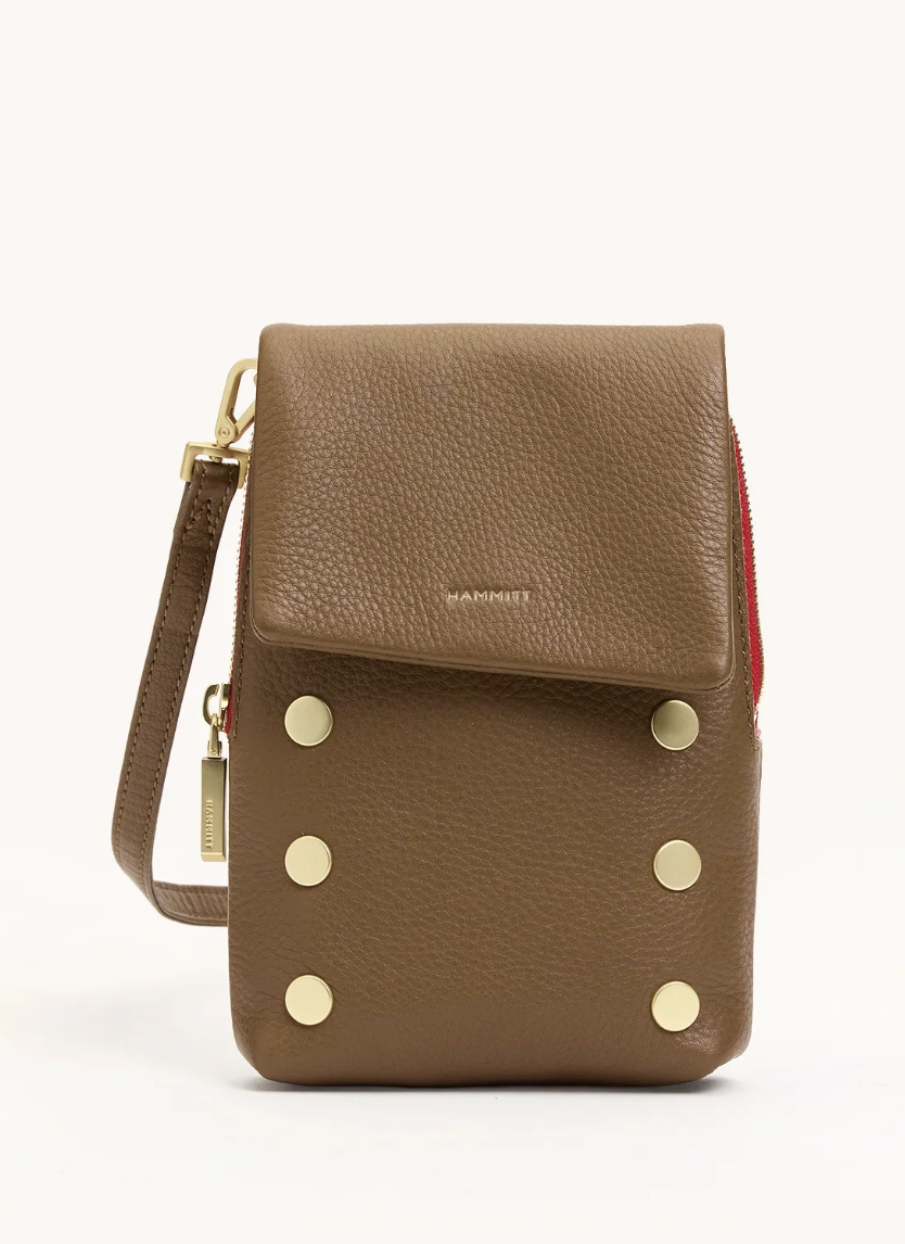 Hammitt VIP Mobile-Mahogany Pebble