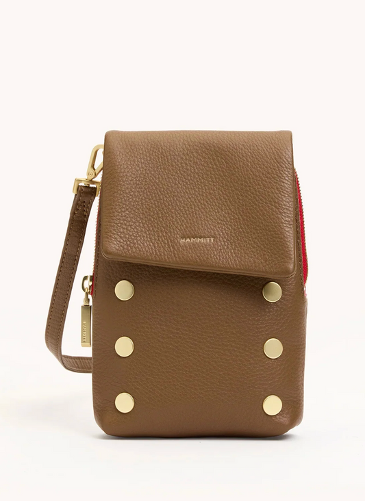 Hammitt VIP Mobile-Mahogany Pebble