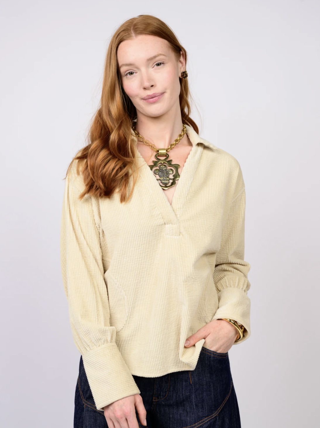 Ivy Jane Corduroy Popover