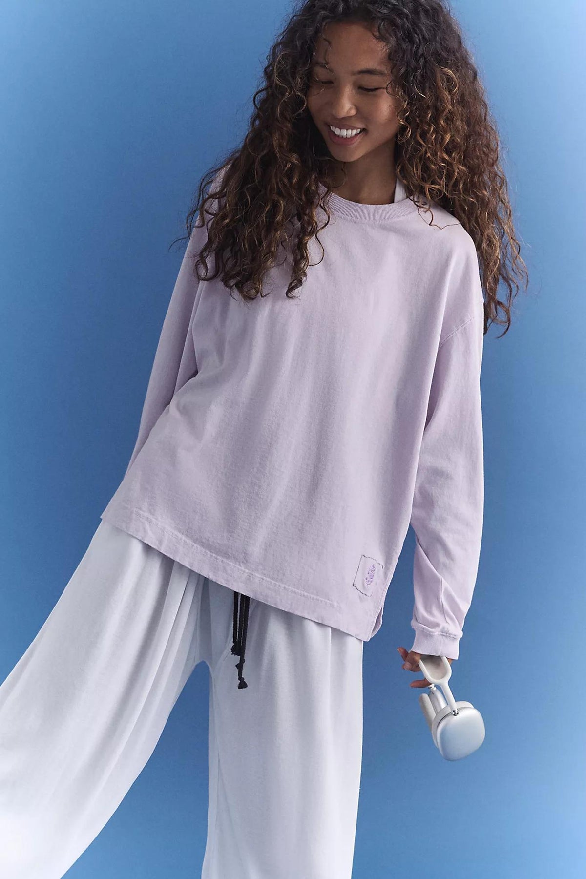 FP Hustle Layer Tee-Lilac