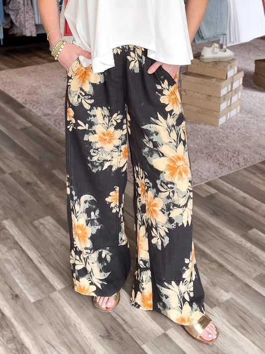 Free People Days End Printed Pant