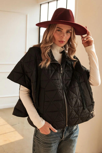 Jamel Puffer Jacket- Blk