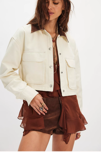 Free People Martha Workwear Jacket