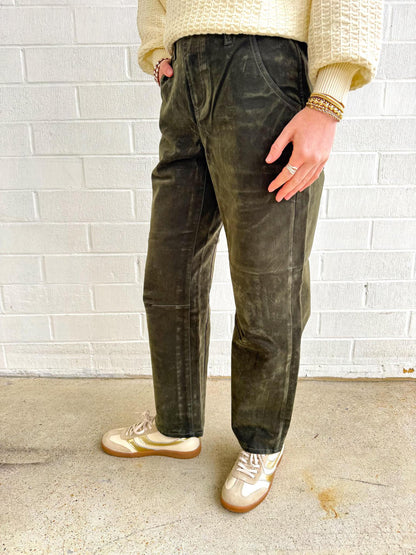 Dear John Lasso Denim- Olive