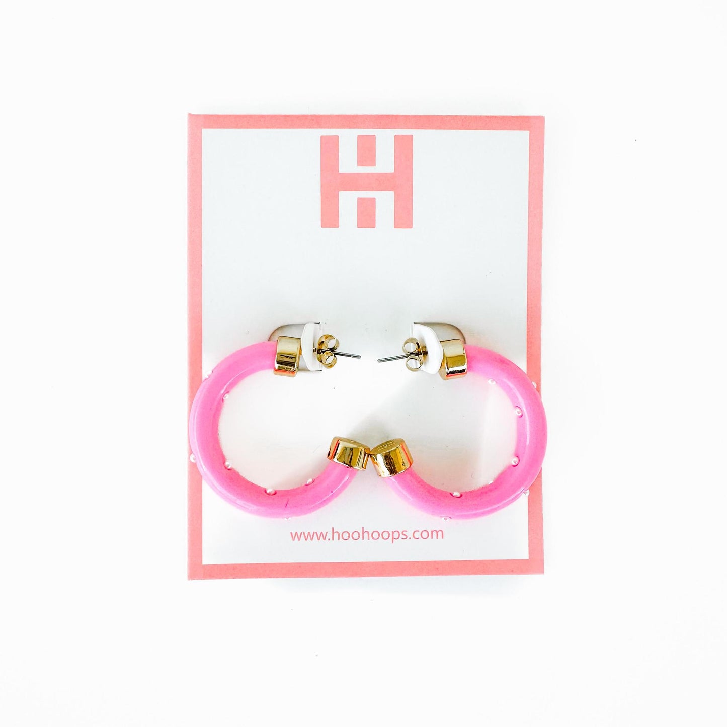 Hoo Hoops Mini- Bubblegum with Pearls