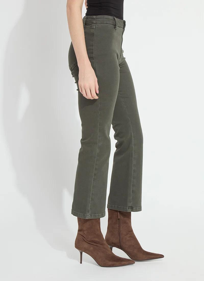 Ankle Estelle Ankle Flare Denim- Asutex