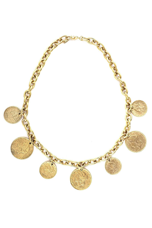 Multi Coin Necklace