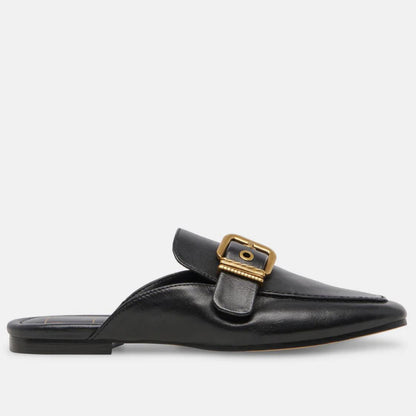 Santel Black Mules